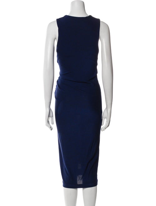 Alexanderwang.T Bateau Neckline Midi Length Dress