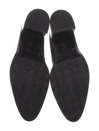 Alexander Wang Leather Cutout Accent Sock Boots
