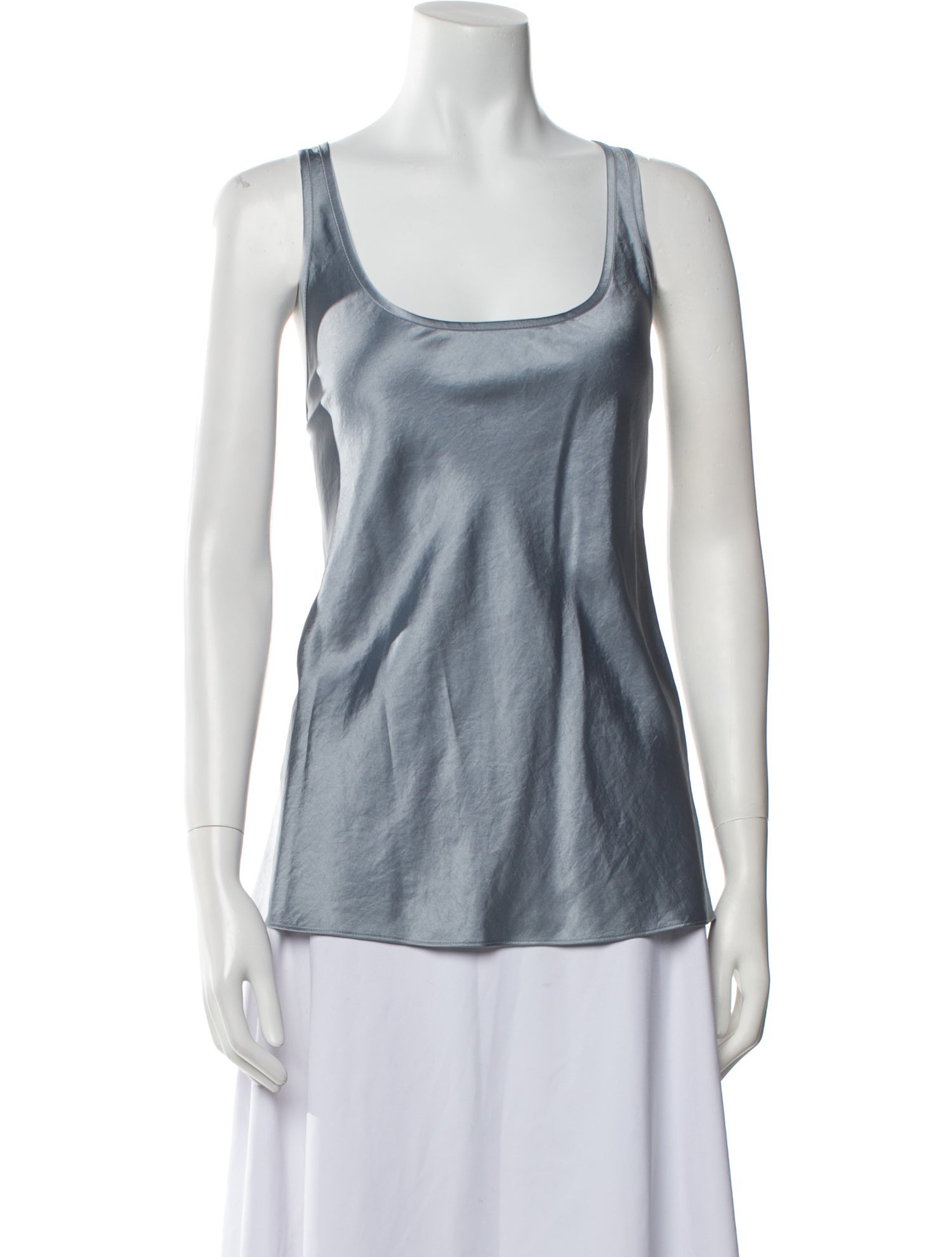 Alexander Wang Scoop Neck Sleeveless Top