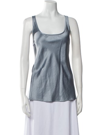 Alexander Wang Scoop Neck Sleeveless Top