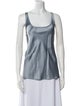 Alexander Wang Scoop Neck Sleeveless Top