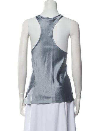 Alexander Wang Scoop Neck Sleeveless Top