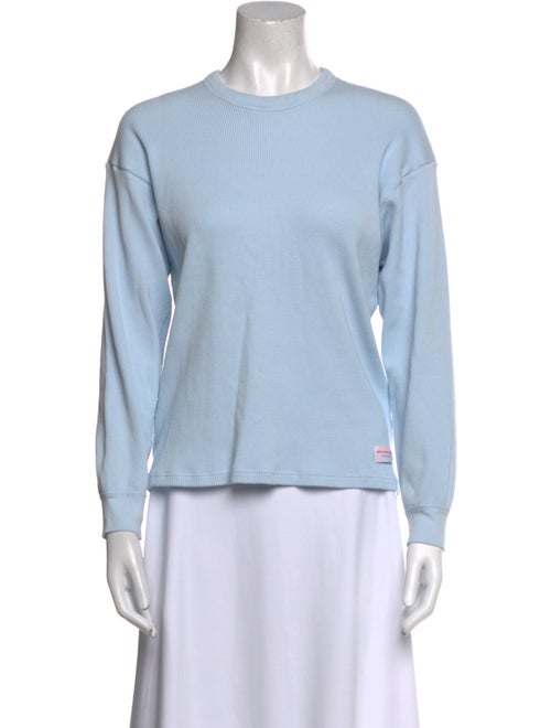 Alexander Wang Crew Neck Long Sleeve Sweatshirt