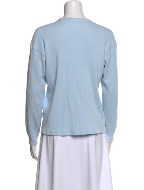 Alexander Wang Crew Neck Long Sleeve Sweatshirt