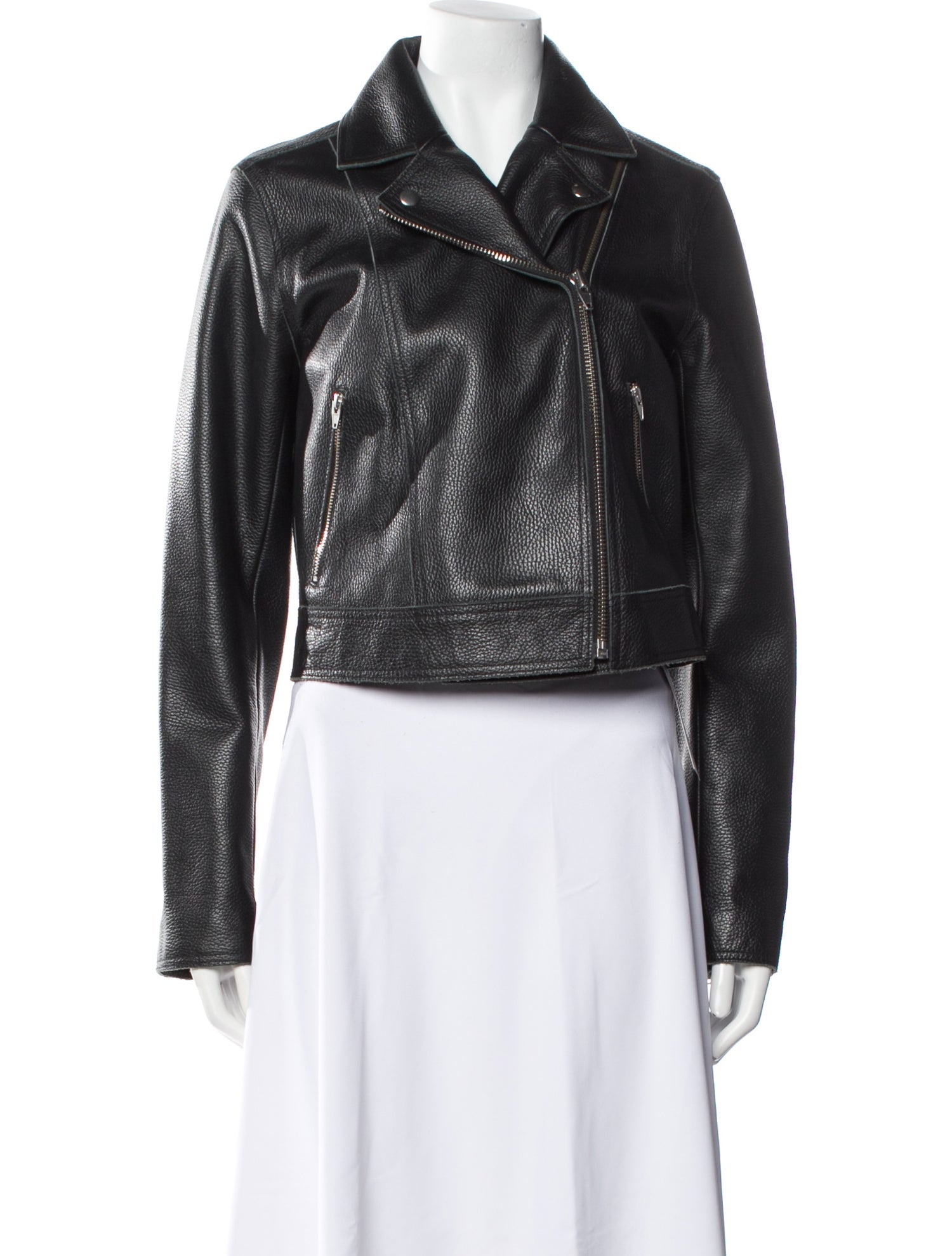 Alexander Wang Leather Biker Jacket