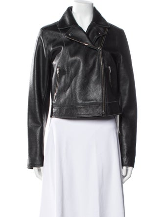 Alexander Wang Leather Biker Jacket