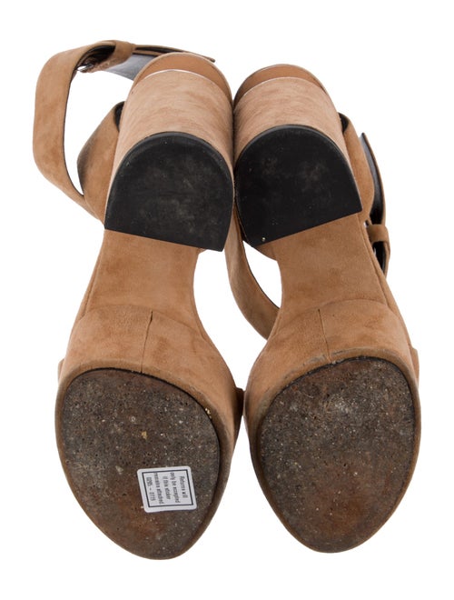 Alexander Wang Suede Slingback Sandals