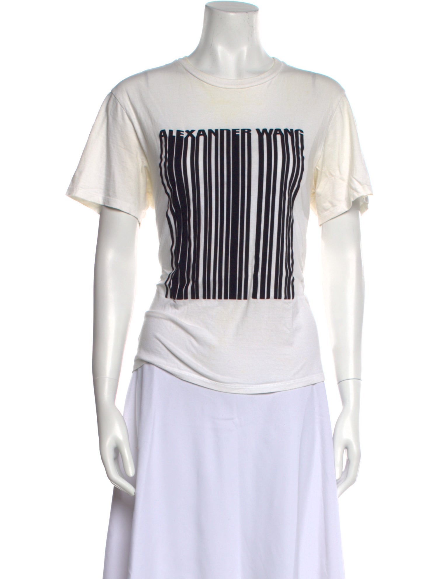 Alexander Wang Graphic Print Crew Neck T-Shirt