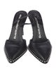 Alexander Wang Leather Beaded Accents Slingback Pumps