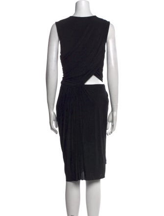Alexander Wang Crew Neck Knee-Length Dress