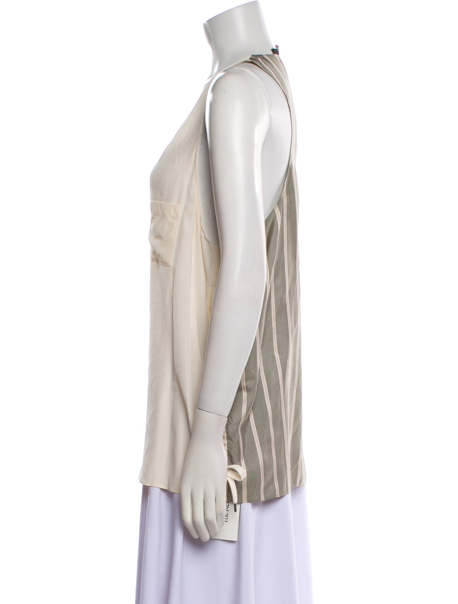 Alexander Wang Scoop Neck Sleeveless Top