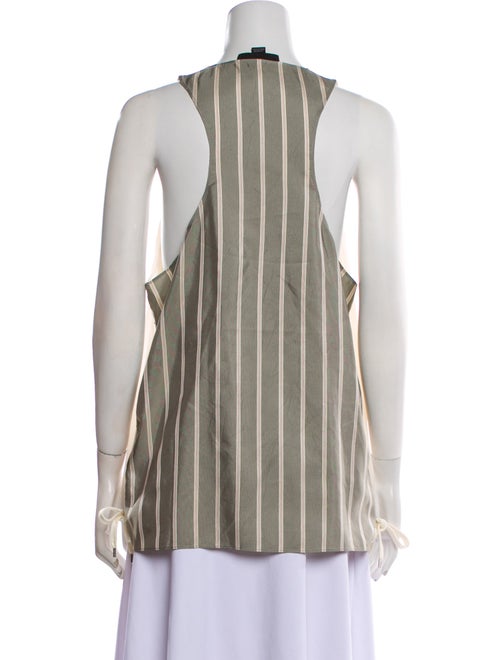 Alexander Wang Scoop Neck Sleeveless Top