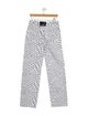 Alexander Wang Mid-Rise Straight Leg Jeans