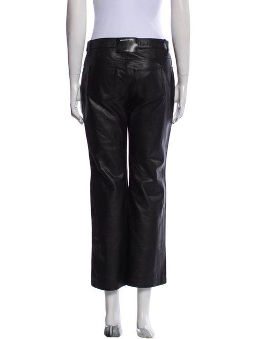 Alexander Wang Leather Wide Leg Pants