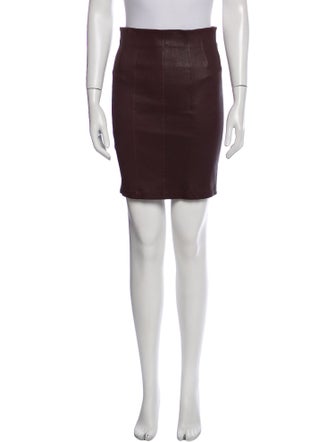 Alexander Wang Leather Mini Skirt