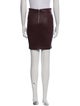 Alexander Wang Leather Mini Skirt