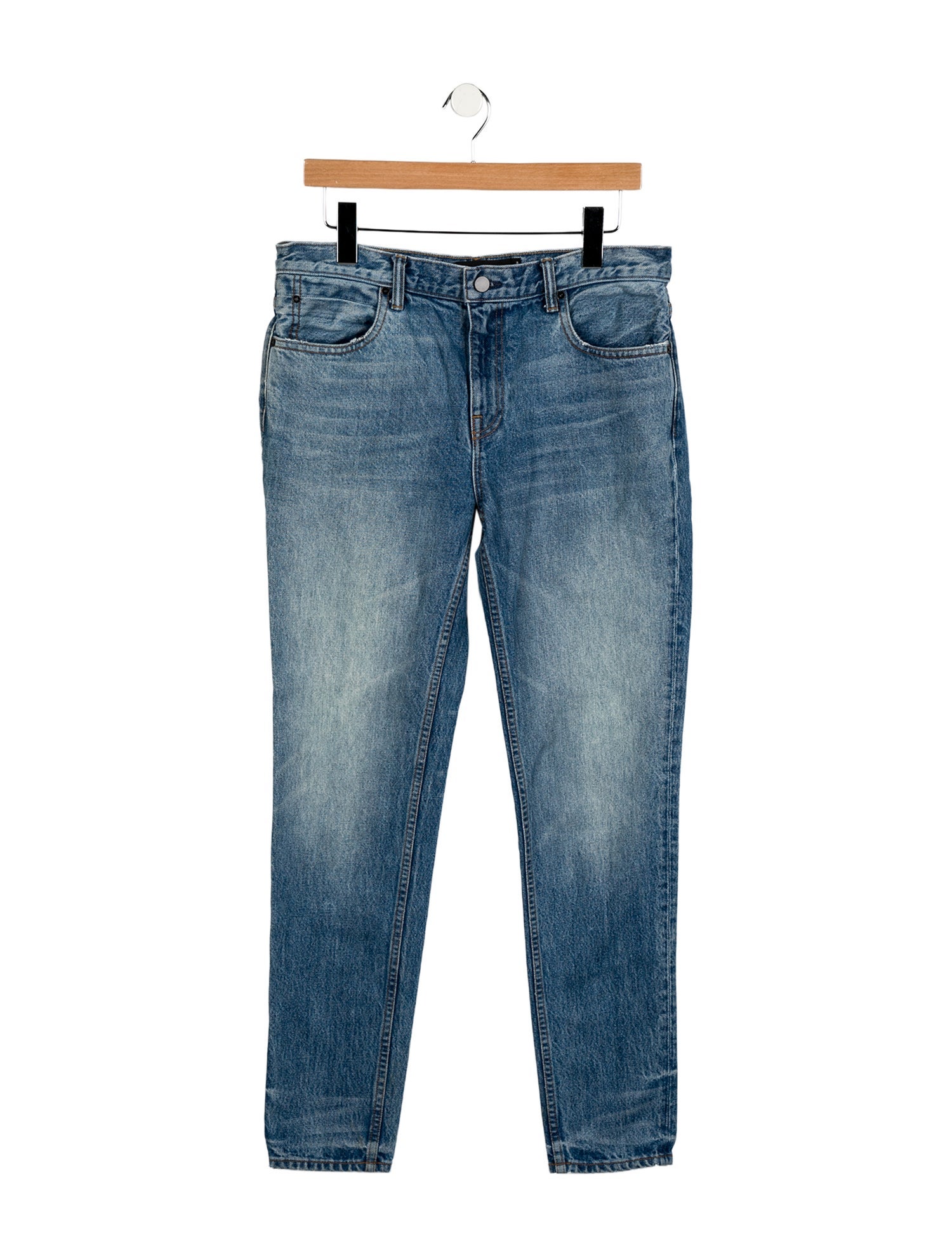 Alexander Wang Mid-Rise Skinny Leg Jeans