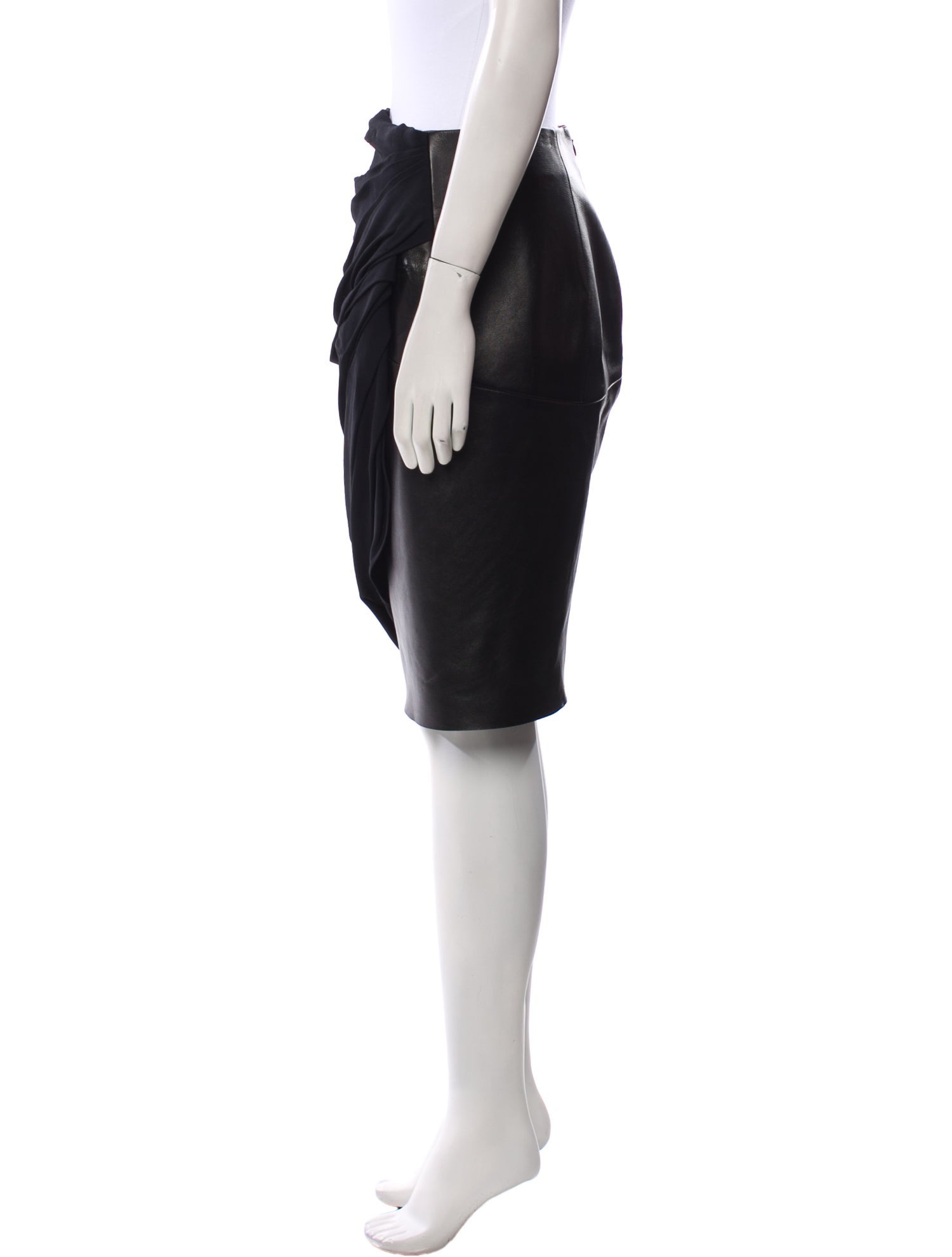 Alexander Wang Leather Knee-Length Skirt