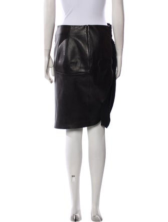 Alexander Wang Leather Knee-Length Skirt