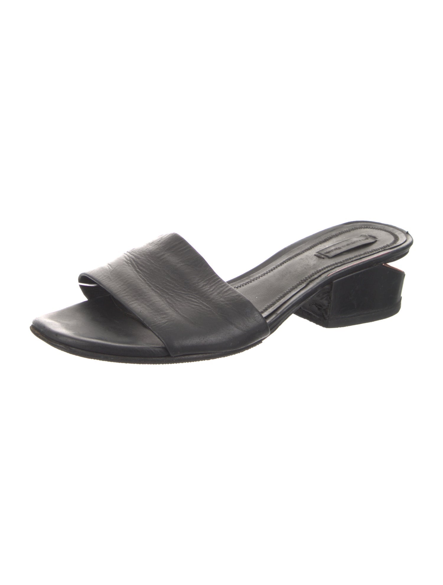 Alexander Wang Leather Slides