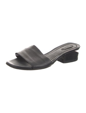 Alexander Wang Leather Slides