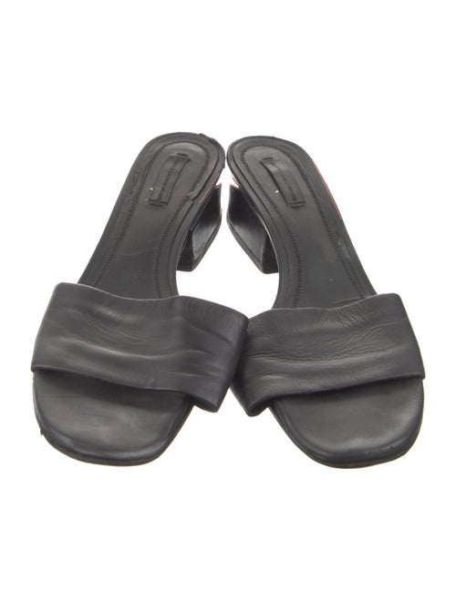 Alexander Wang Leather Slides