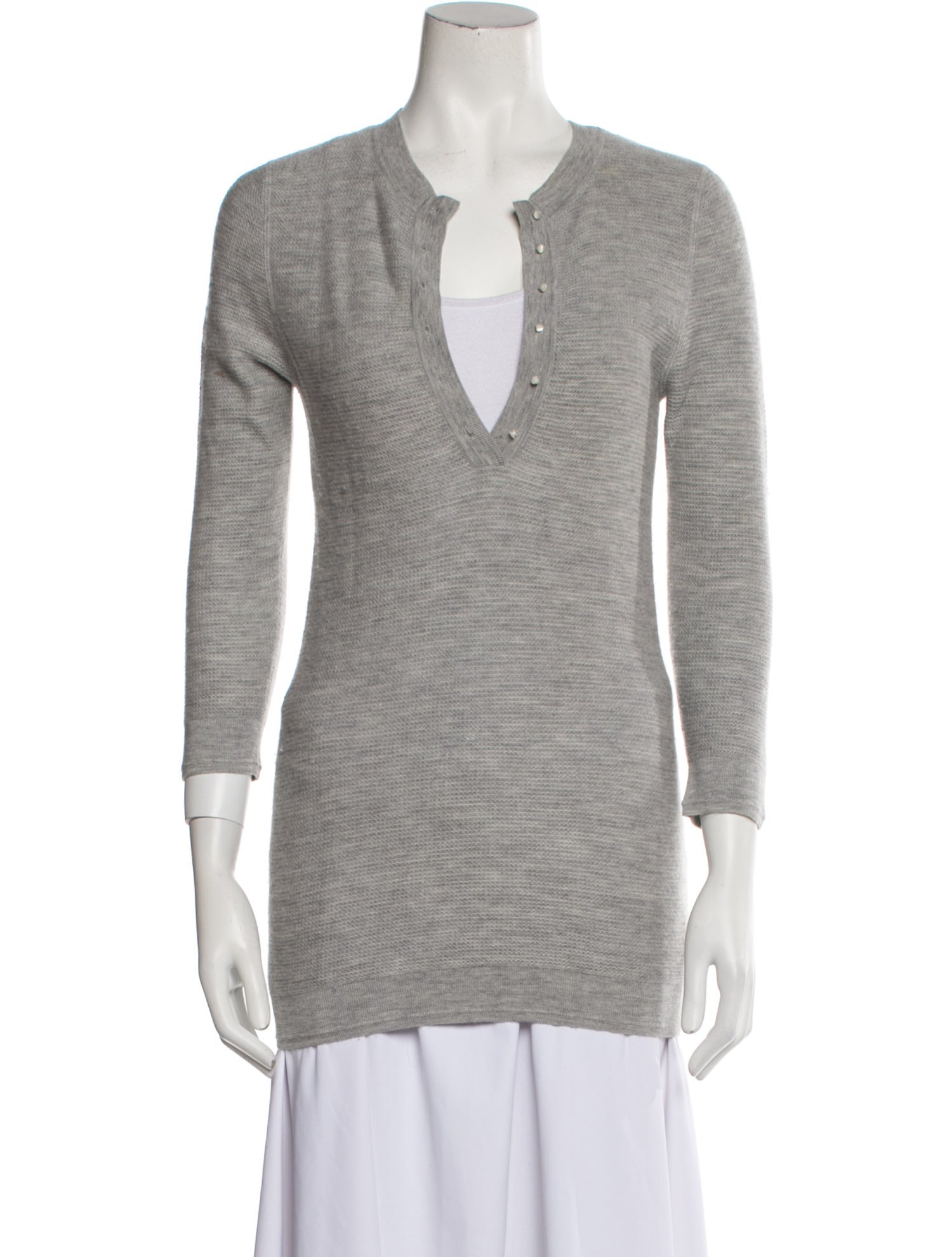 Alexander Wang Cashmere V-Neck Sweater