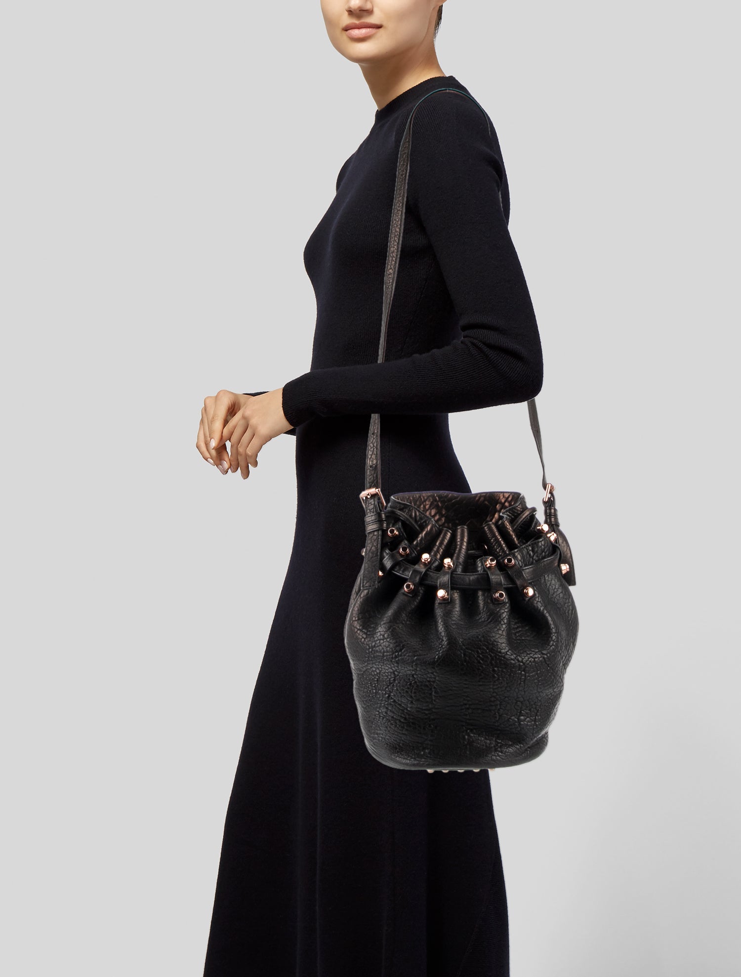 Alexander Wang Leather Bucket Bag