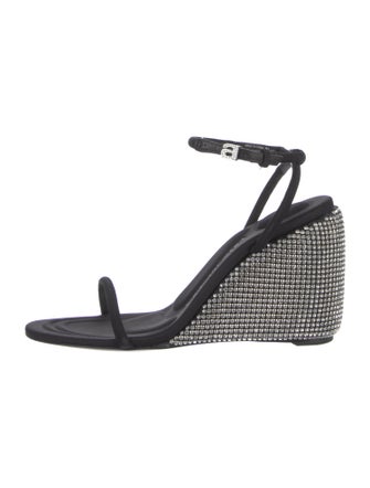 Alexander Wang Crystal Embellishments Sandals