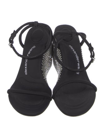 Alexander Wang Crystal Embellishments Sandals