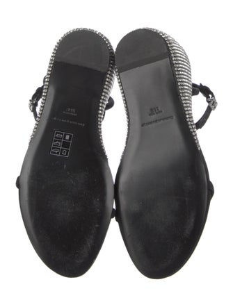 Alexander Wang Crystal Embellishments Sandals