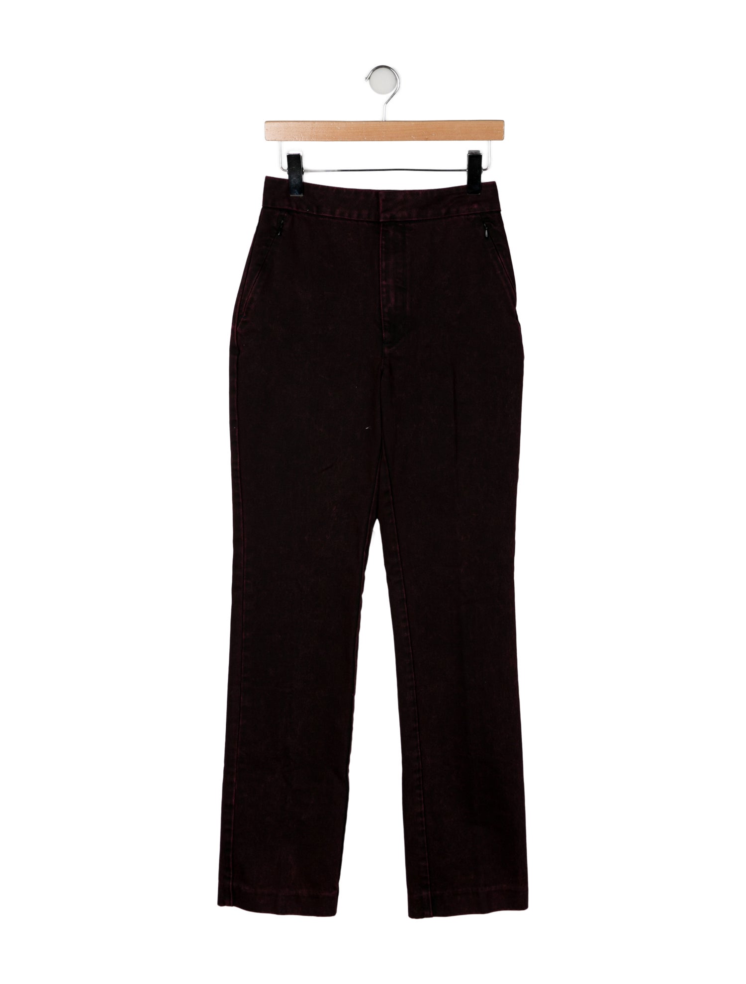 Alexander Wang High-Rise Straight Leg Jeans