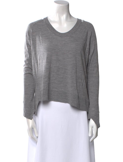 Alexander Wang Wool Scoop Neck Sweater