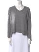 Alexander Wang Wool Scoop Neck Sweater