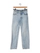 Alexander Wang Mid-Rise Straight Leg Jeans