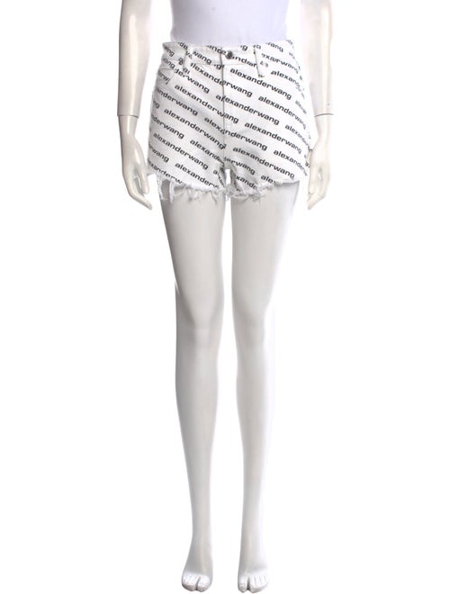 Alexander Wang Printed Mini Shorts