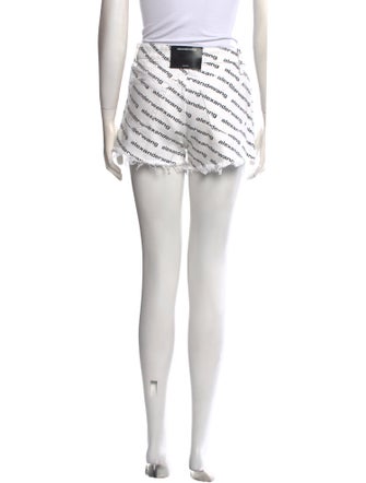 Alexander Wang Printed Mini Shorts