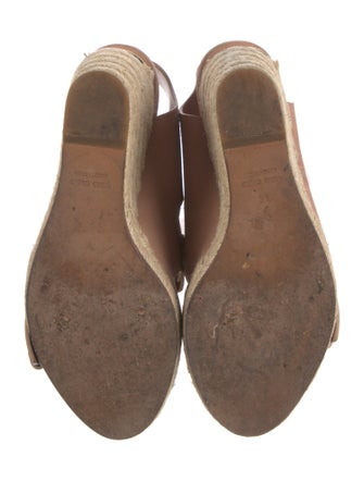 Alexander Wang Leather Espadrilles