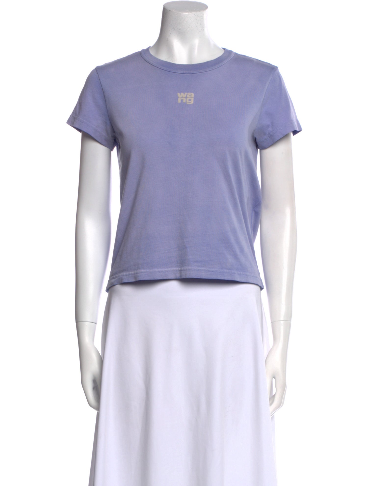 Alexander Wang Crew Neck Short Sleeve T-Shirt