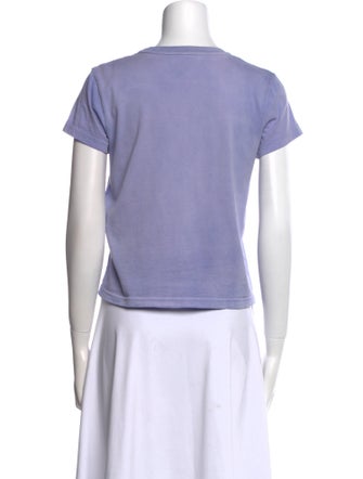 Alexander Wang Crew Neck Short Sleeve T-Shirt