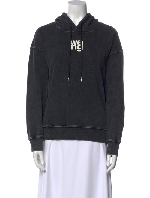Alexander Wang Graphic Print Crew Neck Sweatshirt