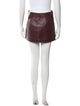 Alexander Wang Calf Leather Mini Skirt