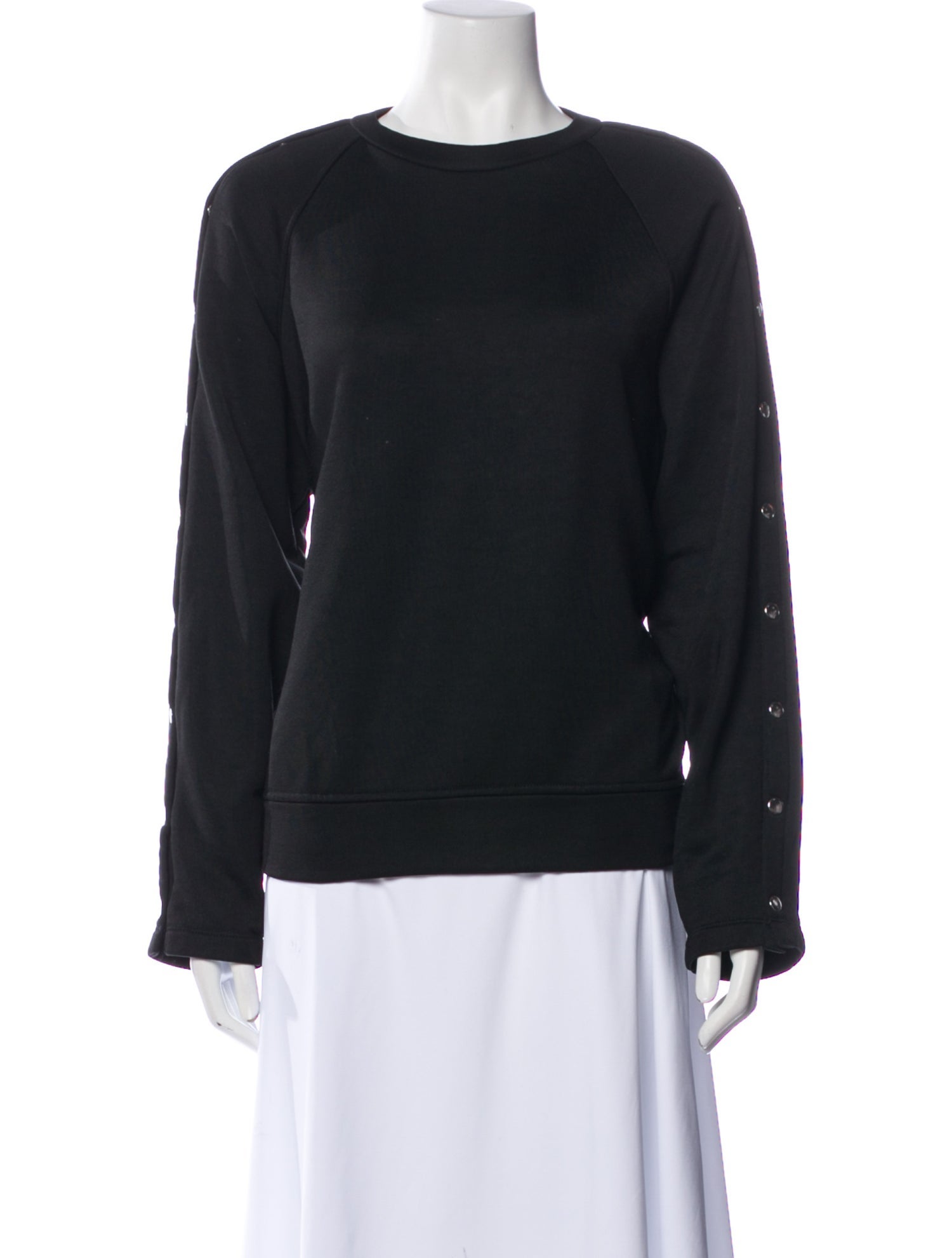 Alexander Wang Crew Neck Long Sleeve Sweatshirt