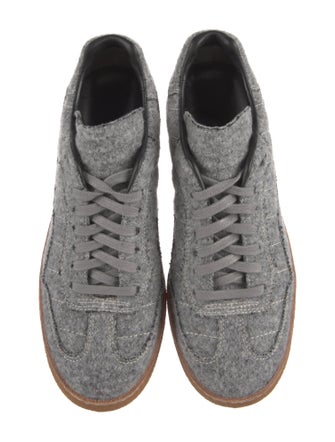 Alexander Wang Wool Colorblock Pattern Sneakers
