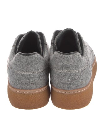 Alexander Wang Wool Colorblock Pattern Sneakers