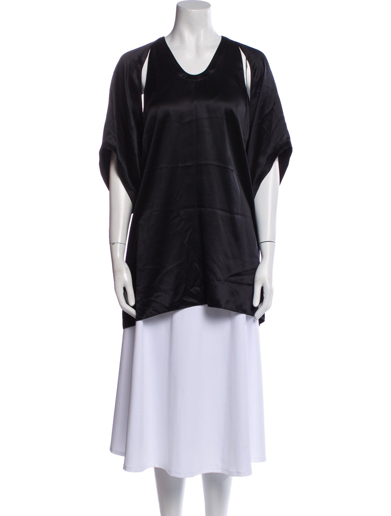 Alexander Wang Silk V-Neck Tunic