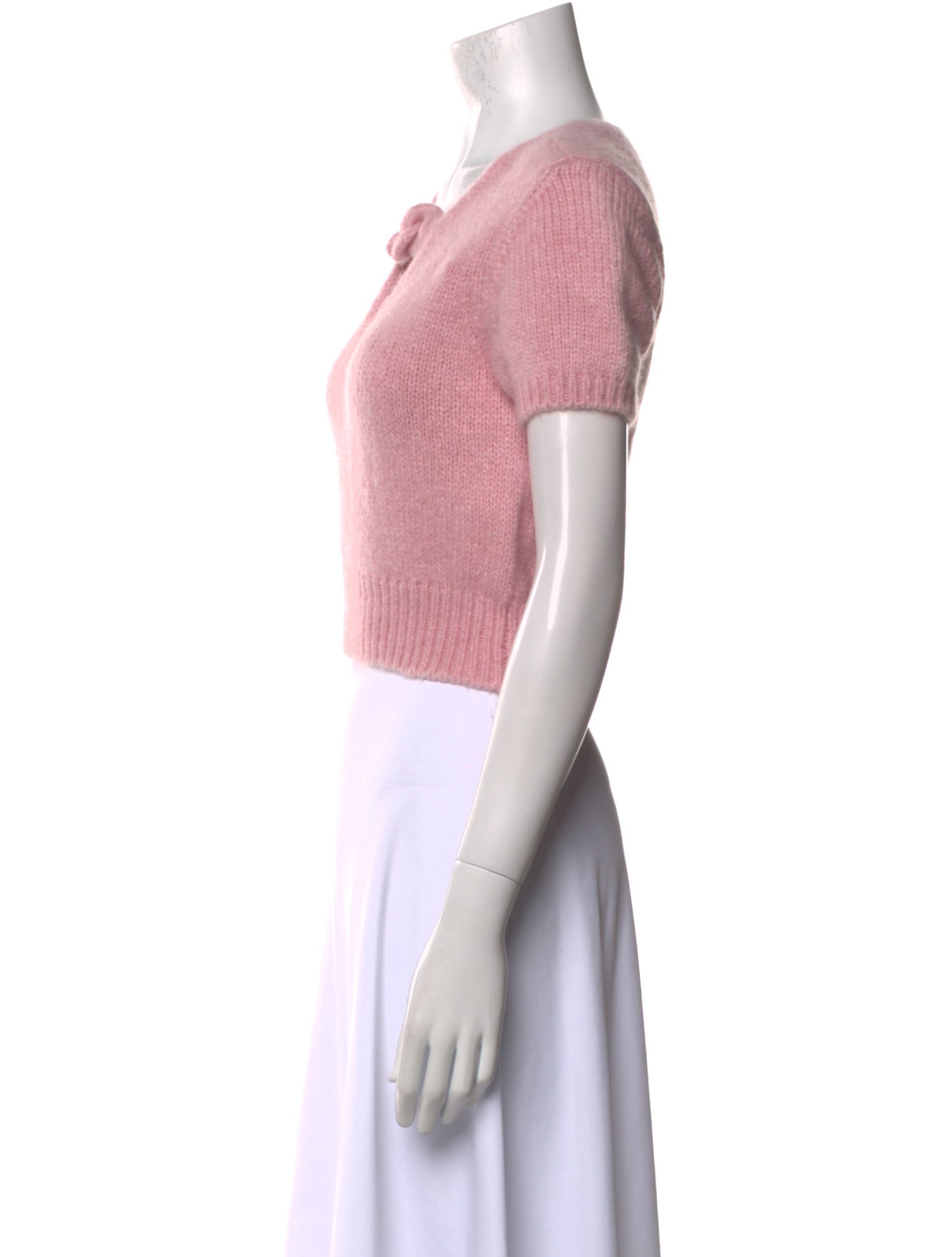 Alexander Wang Alpaca Square Neckline Sweater