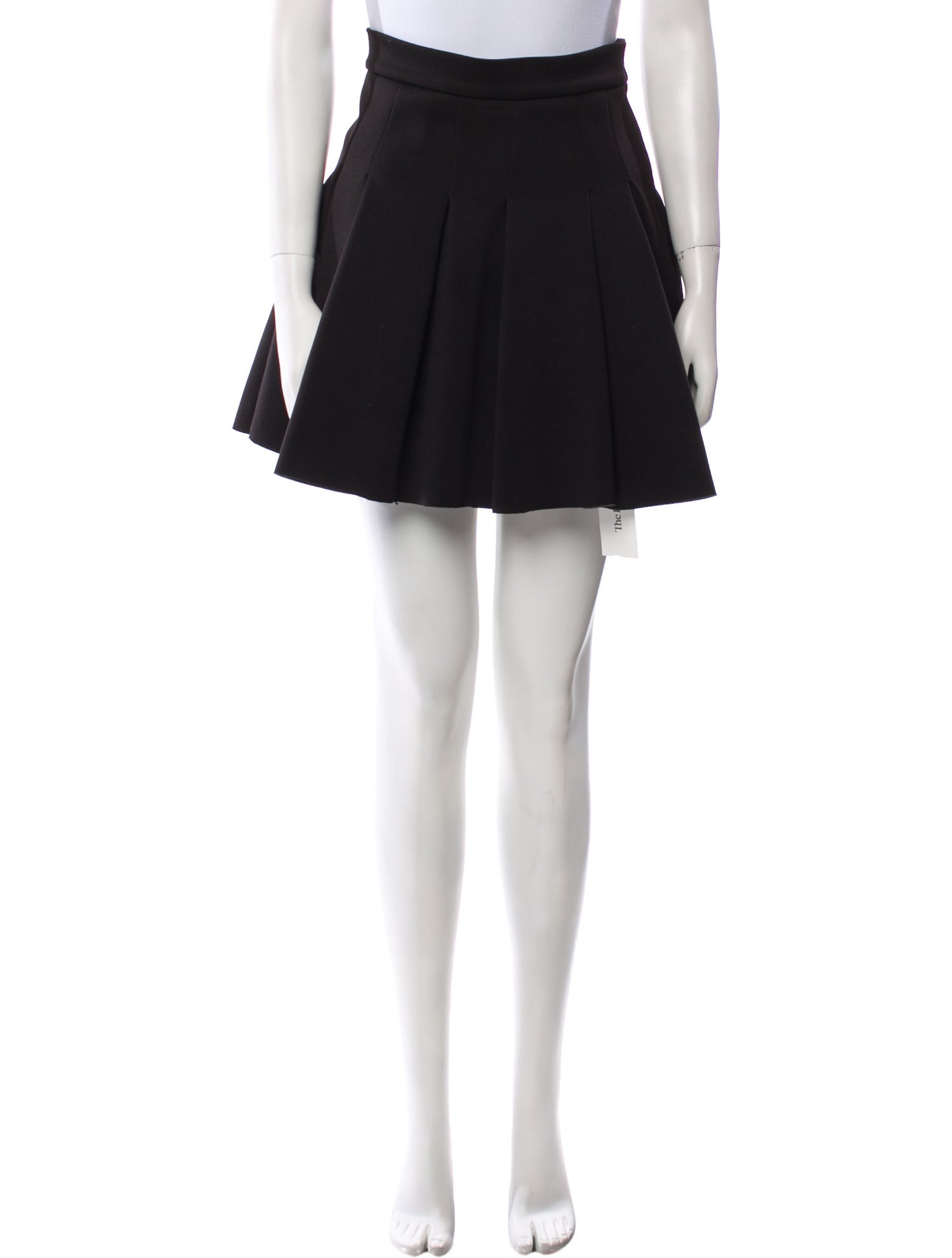 Alexander Wang Pleated Accents Mini Skirt