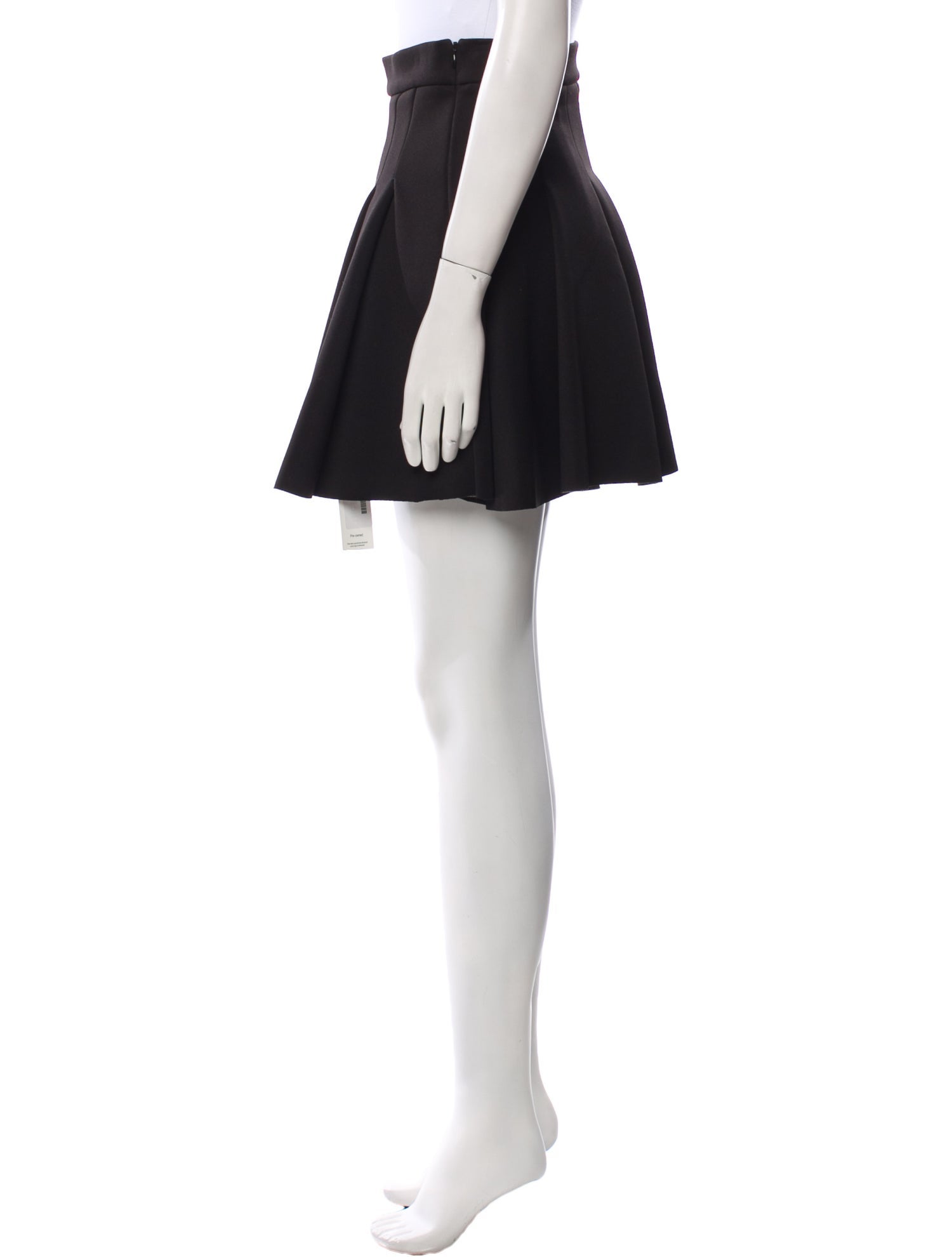 Alexander Wang Pleated Accents Mini Skirt