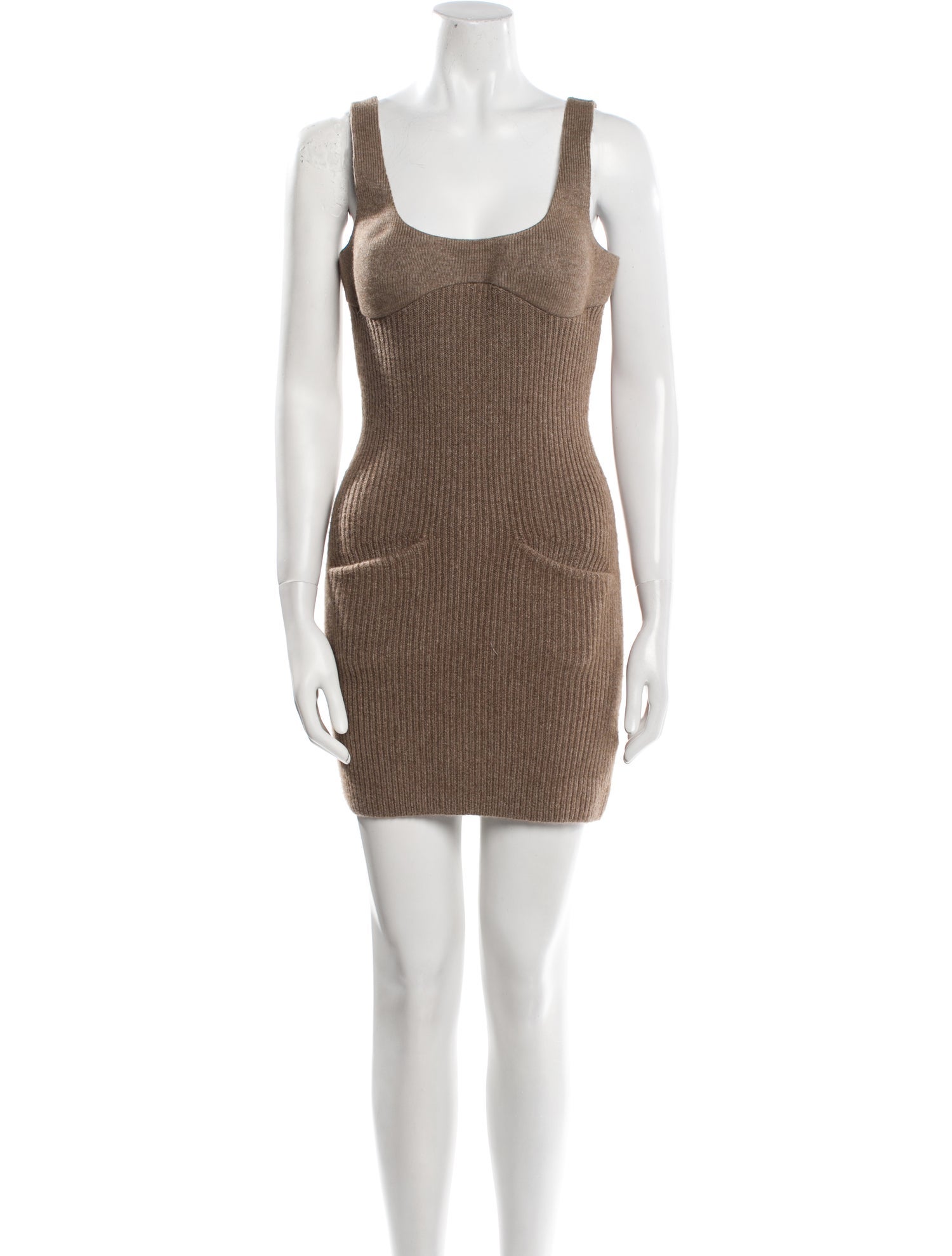 Alexander Wang Scoop Neck Mini Dress